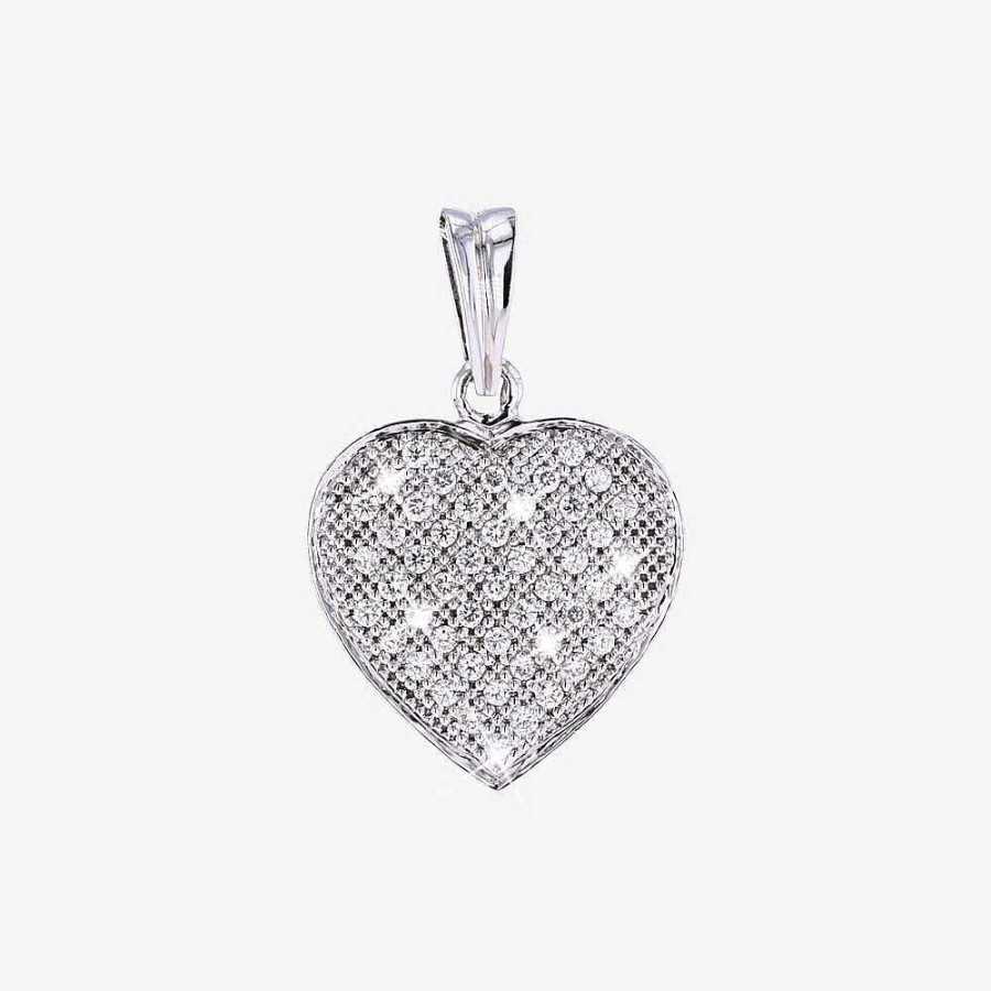 Silver Triple Heart Necklace | Warren James